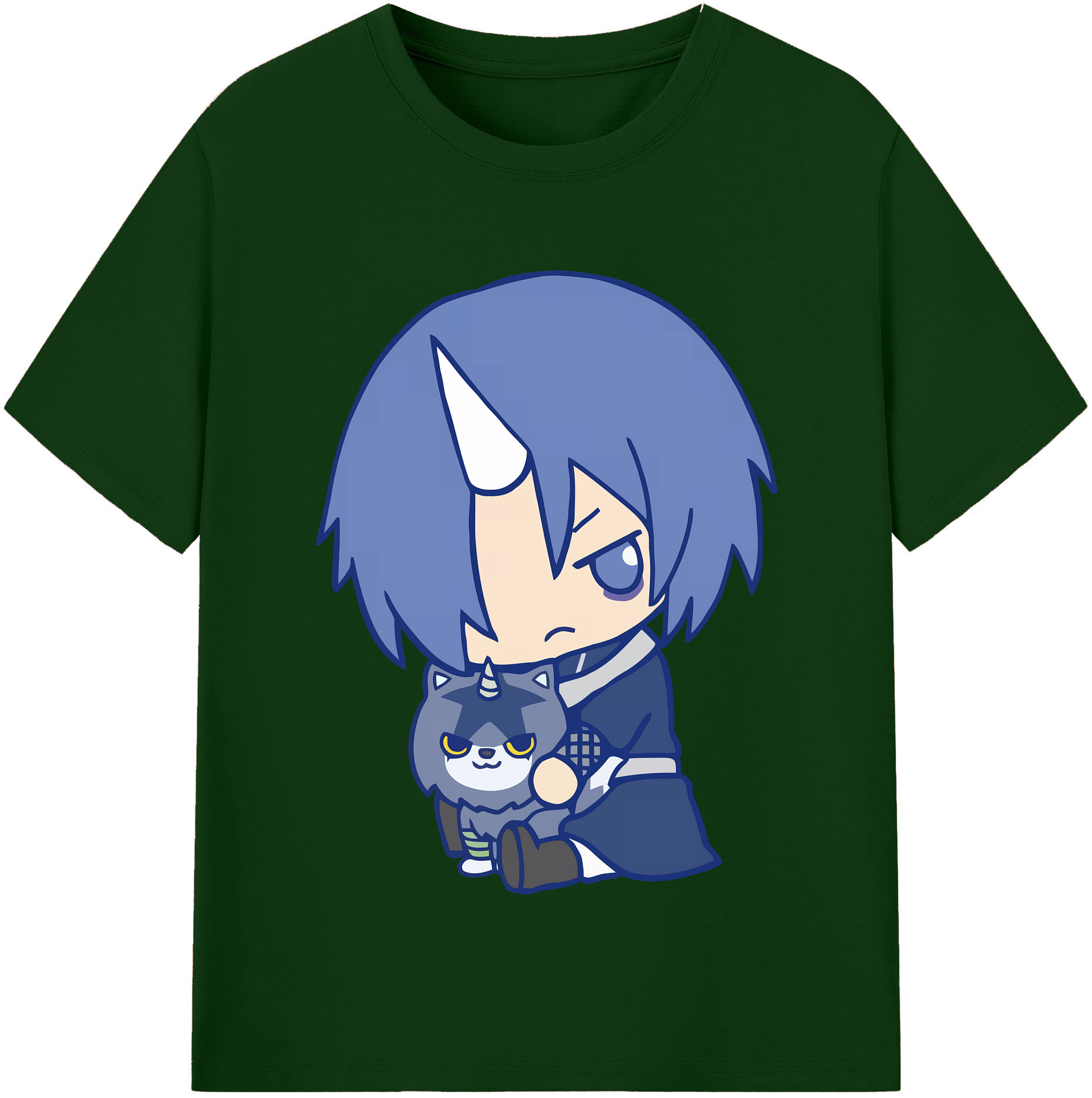 （画像用） 転スラ Regarding Reincarnated to Slime 綿100％半袖Tシャツ（フロントプリント）